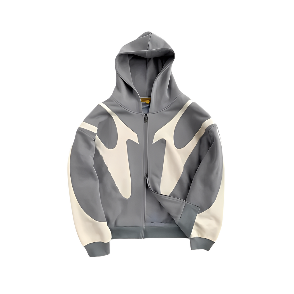 Bluza męska Loris z kapturem | Nowoczesny design, graficzny nadruk 0