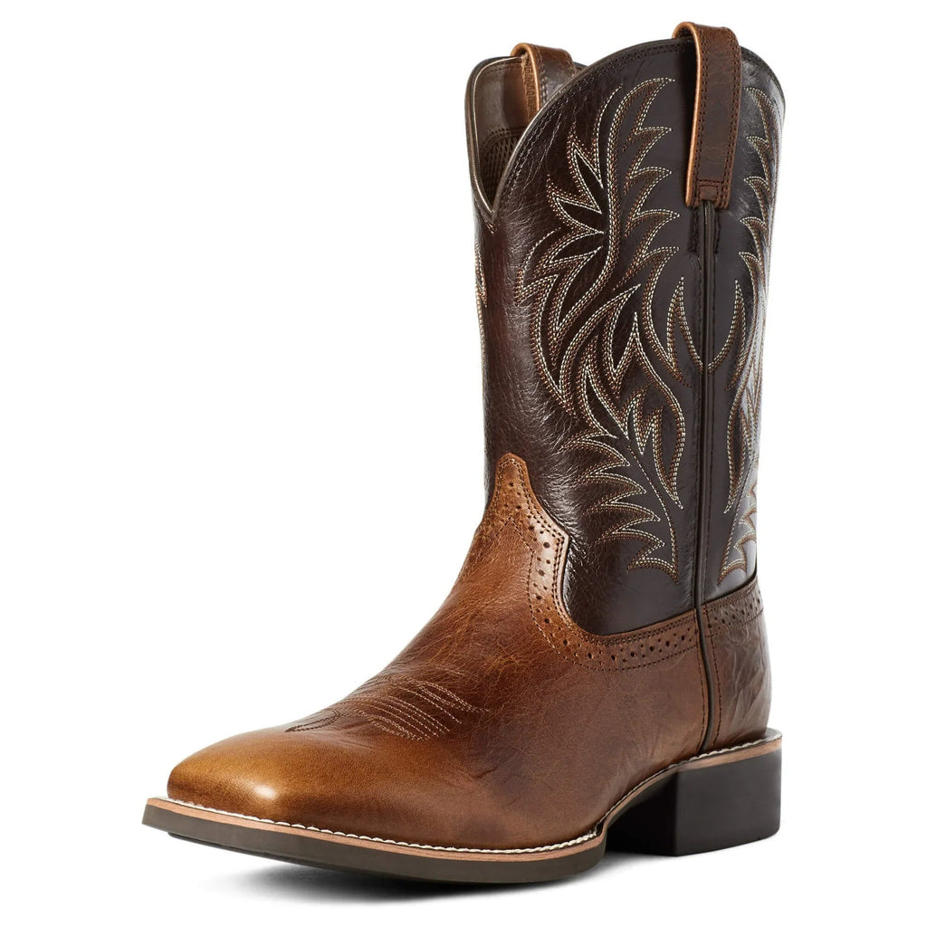 Buty Kowbojskie Maxon Męskie | Zimowe, Haft, Kwadratowy Nosek 4