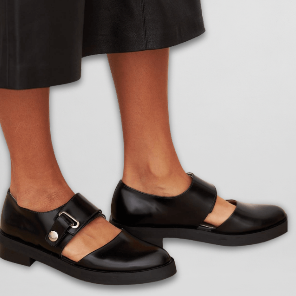 Buty Mary Jane Lila | Elegancka Klamra, Niski Obcas 2,5 cm 0