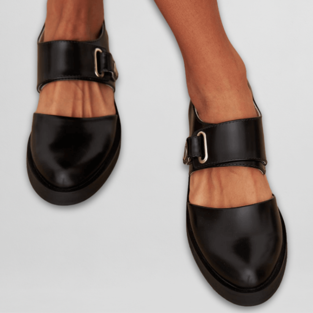 Buty Mary Jane Lila | Elegancka Klamra, Niski Obcas 2,5 cm 1