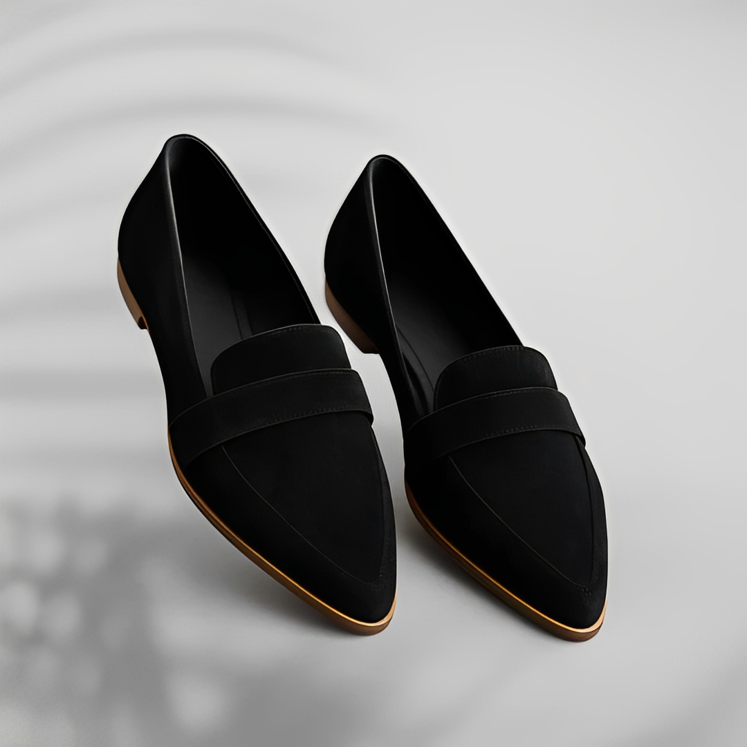Buty codzienne Narcissa | Skórzane, elegancki wąski nosek 3