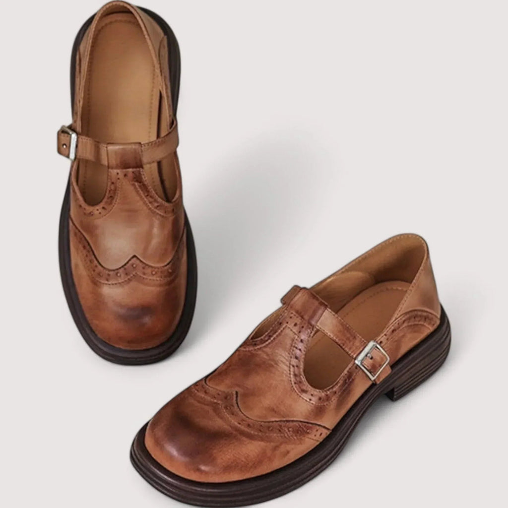 Buty damskie Lira | Wygodny fason z paskiem, materiał syntetyczny 3