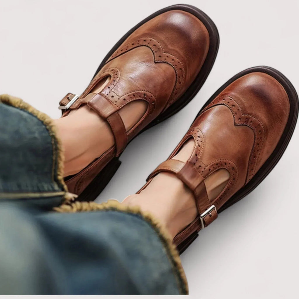 Buty damskie Lira | Wygodny fason z paskiem, materiał syntetyczny 5
