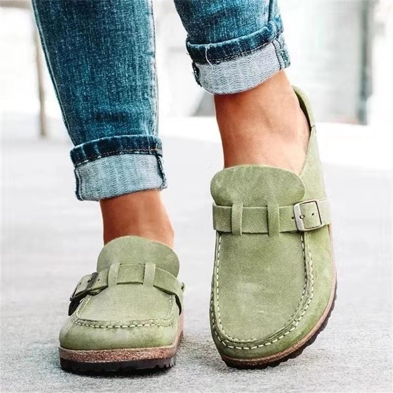 Buty ortopedyczne Lorwin | Ergonomiczne zamszowe wsuwane dla kobiet 3