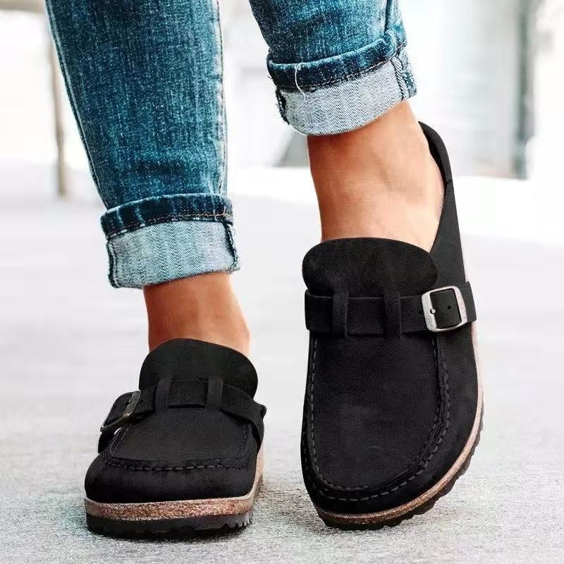 Buty ortopedyczne Lorwin | Ergonomiczne zamszowe wsuwane dla kobiet 5