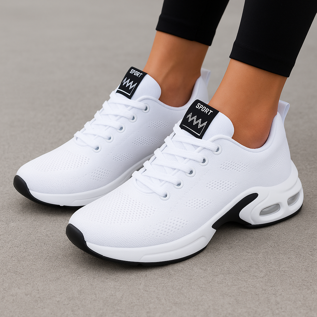 Buty sportowe Orto dla kobiet | Siateczkowa cholewka, amortyzująca podeszwa 2