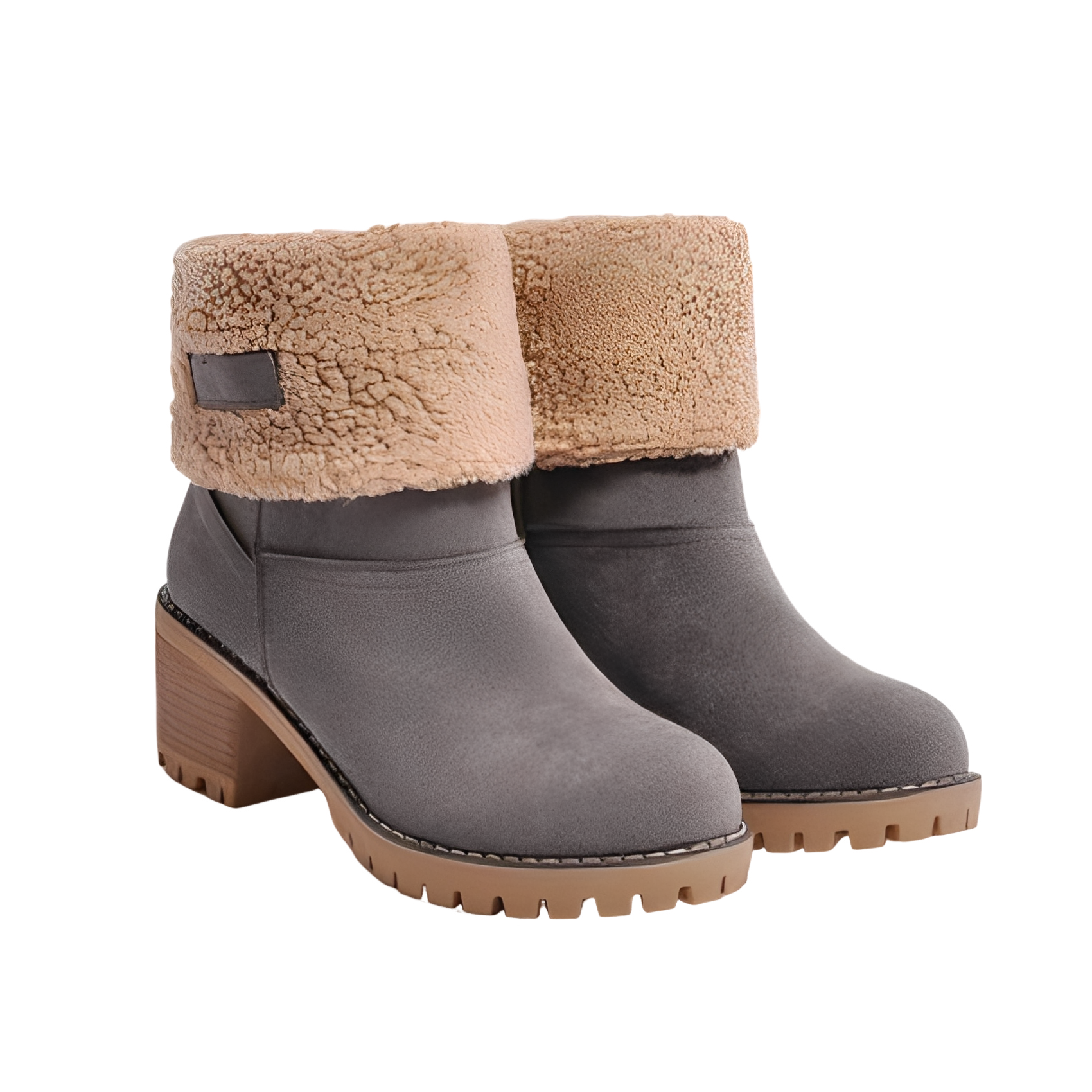 Buty zimowe Joella | Zamsz, Antypoślizgowa Podeszwa, Klasyczny Design 5