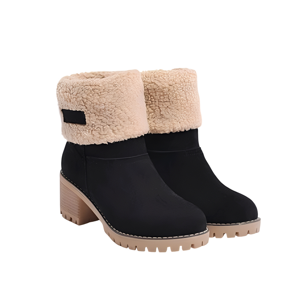 Buty zimowe Joella | Zamsz, Antypoślizgowa Podeszwa, Klasyczny Design 7
