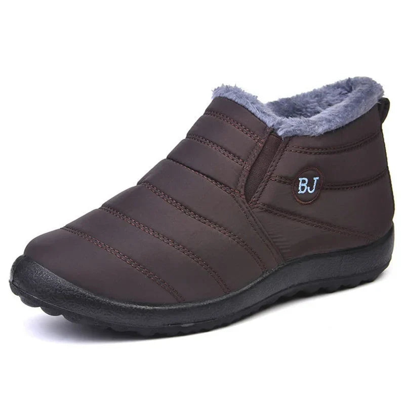 Buty zimowe Livia | Ocieplenie futerkiem, wodoodporne, damskie śniegowce 0