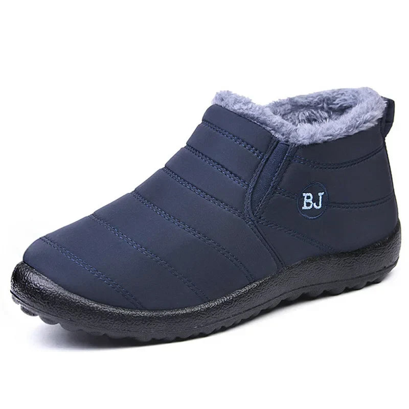 Buty zimowe Livia | Ocieplenie futerkiem, wodoodporne, damskie śniegowce 5