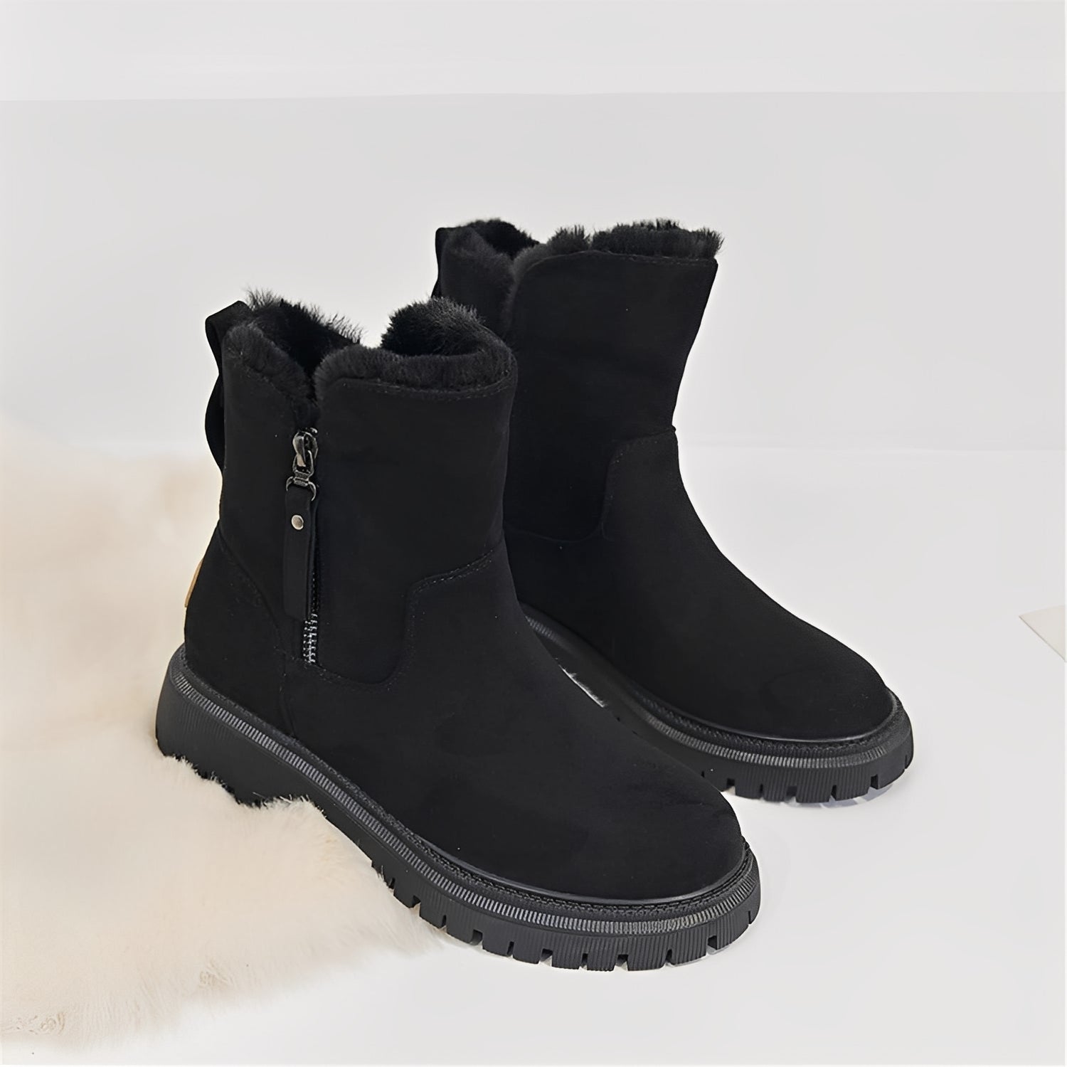 Buty zimowe Raschelle damskie | Lekkie, podszewka z polaru 4