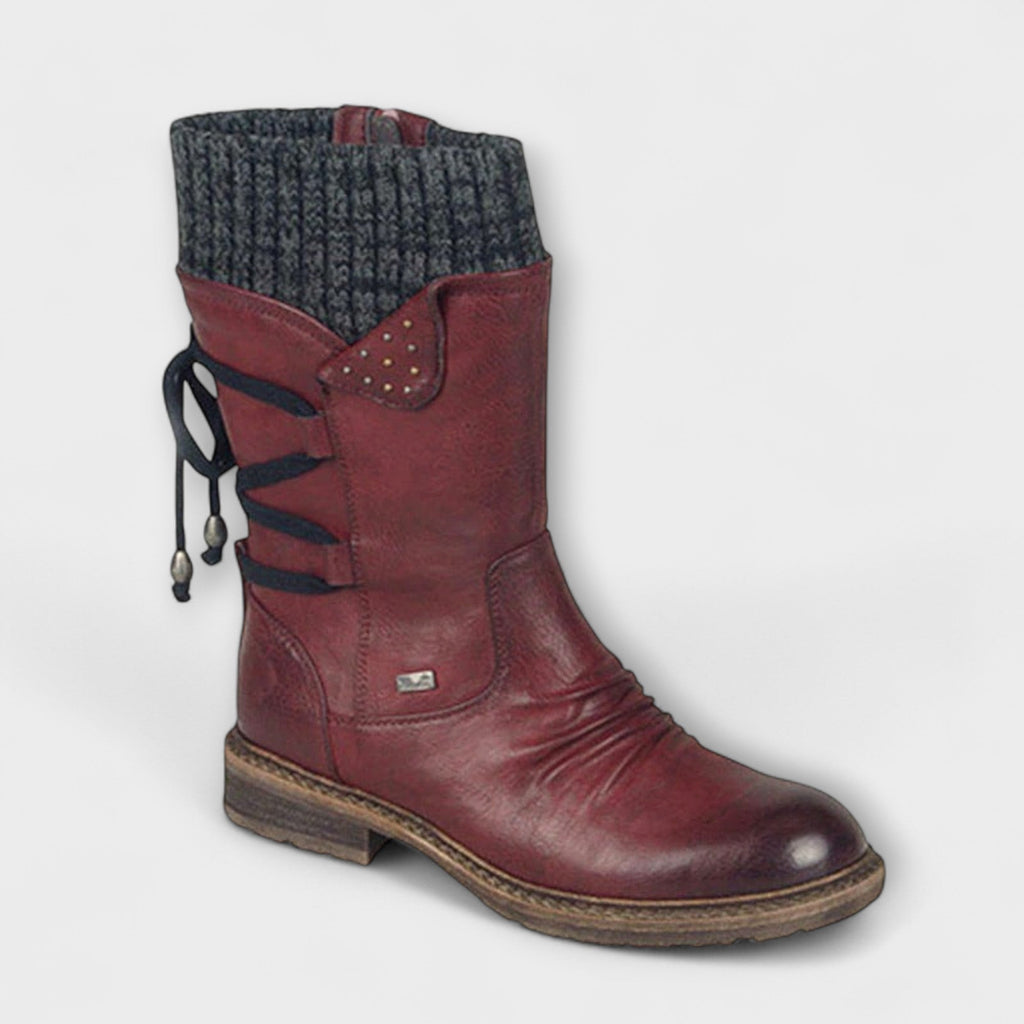 Buty zimowe Sydney | Skóra syntetyczna, Minimalistyczny design dla kobiet 4