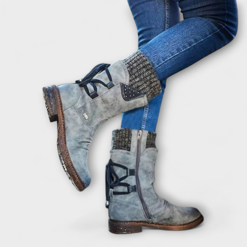 Buty zimowe Sydney | Skóra syntetyczna, Minimalistyczny design dla kobiet 5