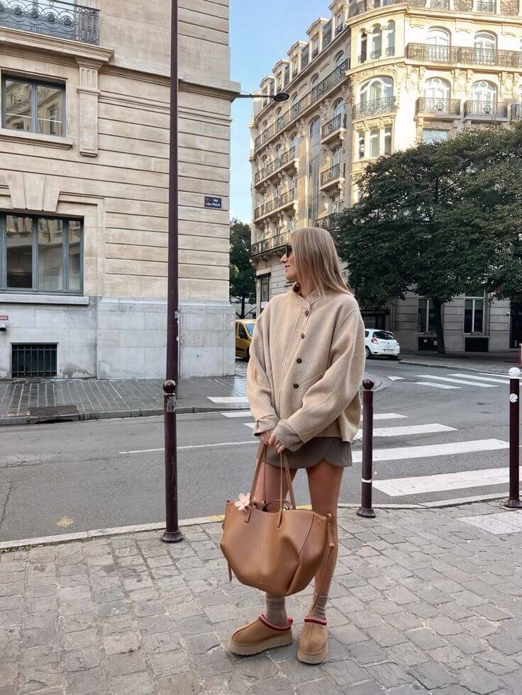 Czarna Torebka Shopper Carla | Ekologiczna Skóra, Duża Pojemność 7