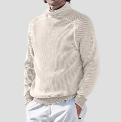 Czarny golf męski Wiktor | Elegancki kaszmir, klasyczny krój 2