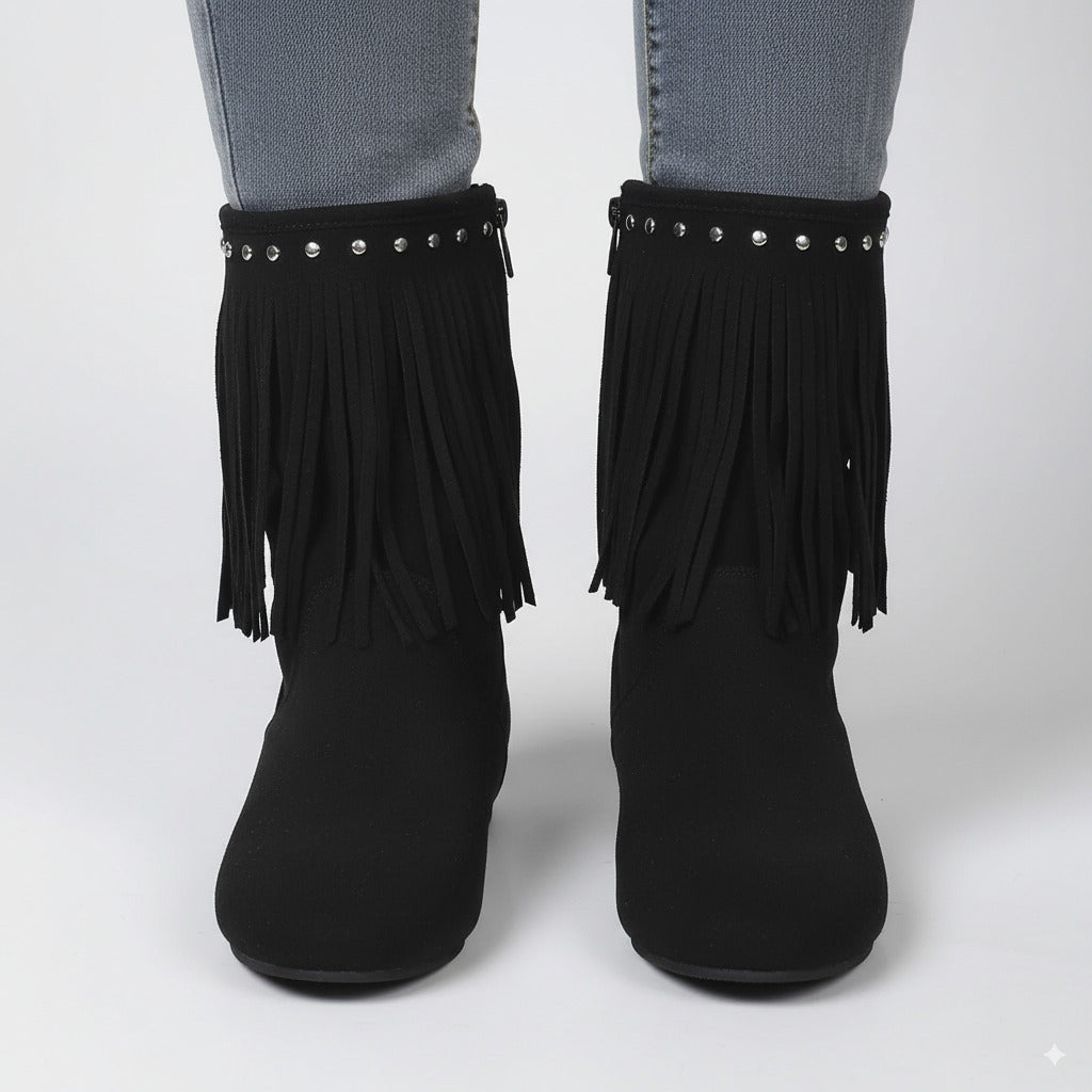 Damskie buty - z zamszu