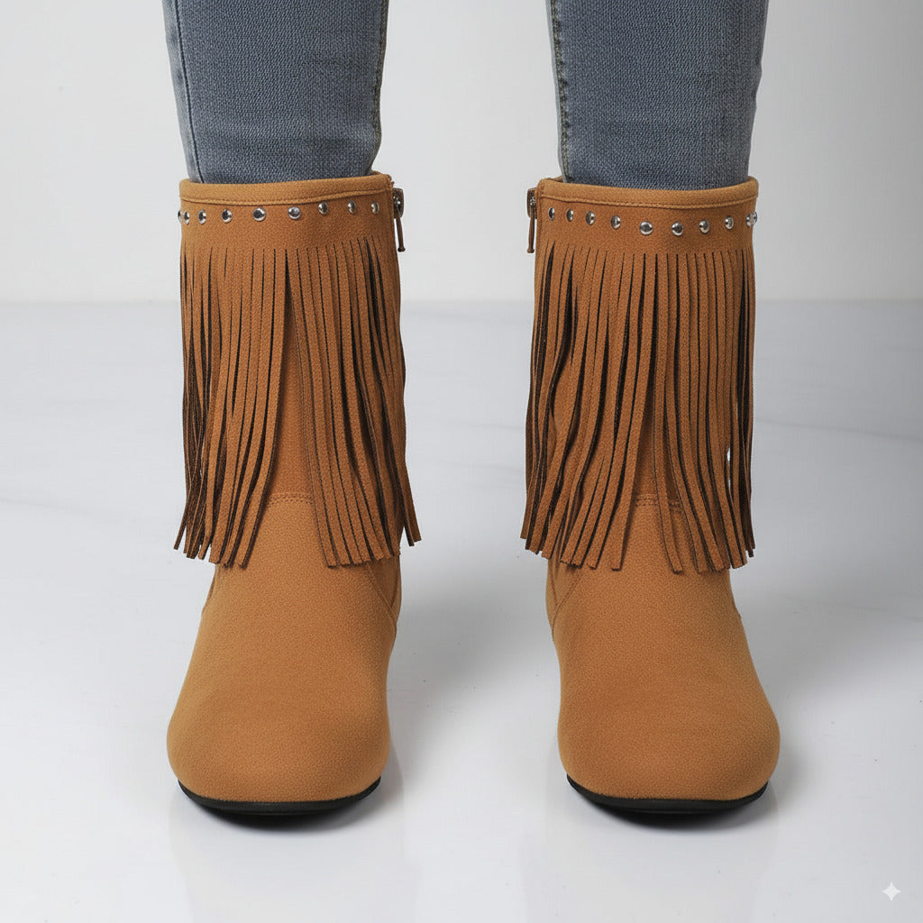 Damskie buty - z zamszu