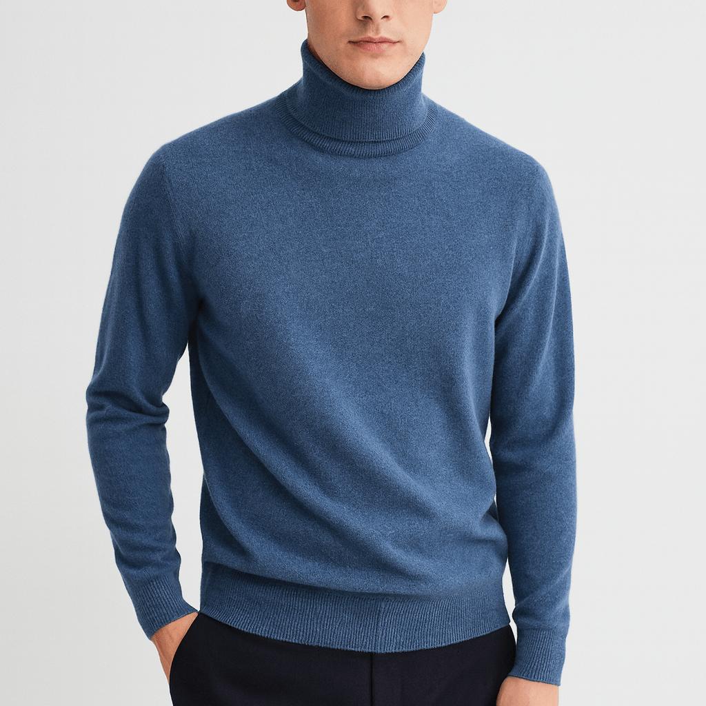 Golf kaszmirowy Mikołaj | Klasyczny krój, elegancki design dla mężczyzn 0