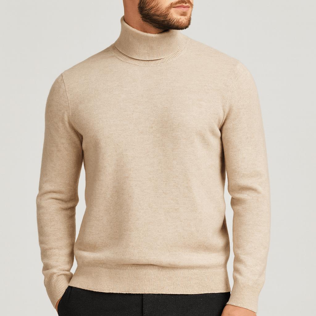 Golf kaszmirowy Mikołaj | Klasyczny krój, elegancki design dla mężczyzn 4