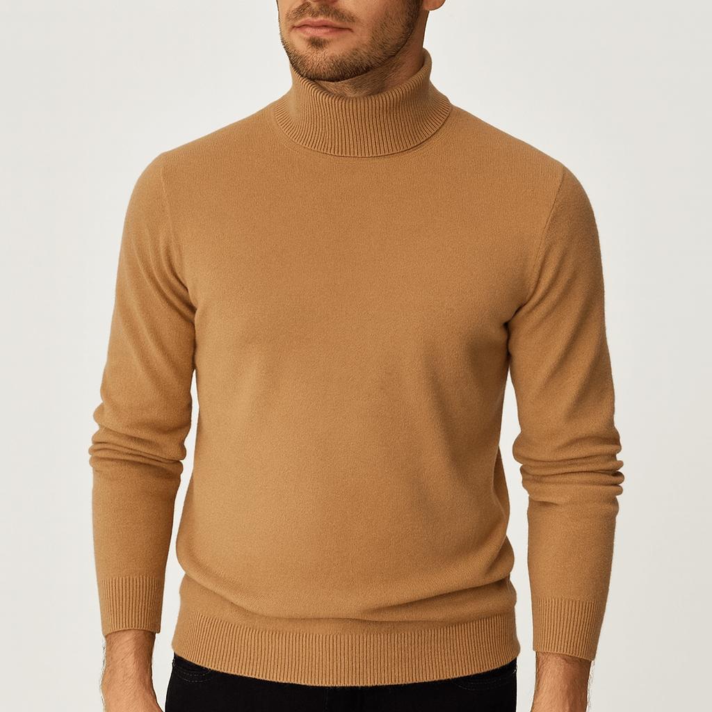 Golf kaszmirowy Mikołaj | Klasyczny krój, elegancki design dla mężczyzn 6