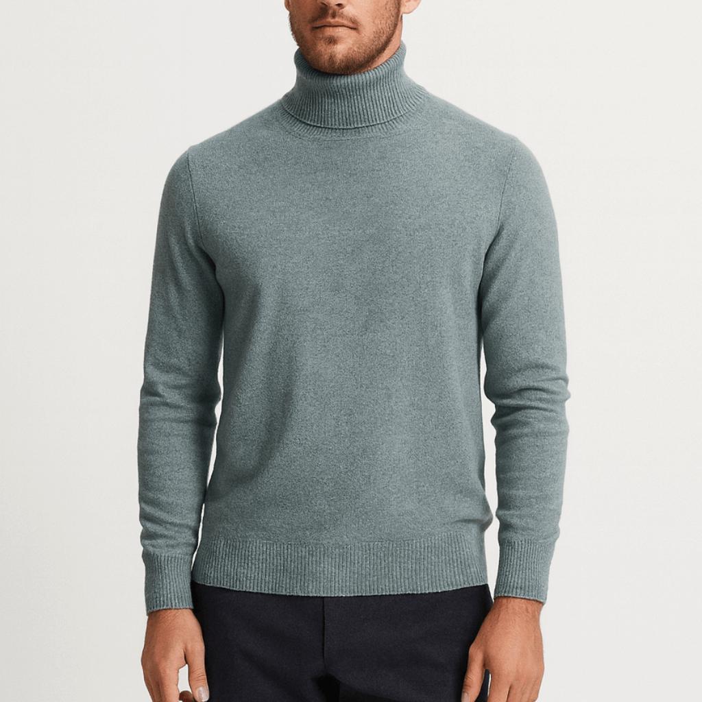 Golf kaszmirowy Mikołaj | Klasyczny krój, elegancki design dla mężczyzn 7