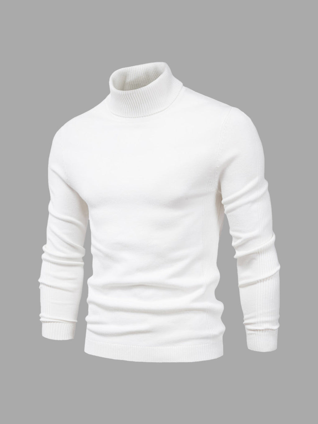 Golf męski Adrien | Elegancki krój, bawełna organiczna, czarny 0