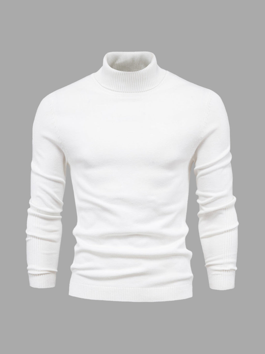 Golf męski Adrien | Elegancki krój, bawełna organiczna, czarny 1
