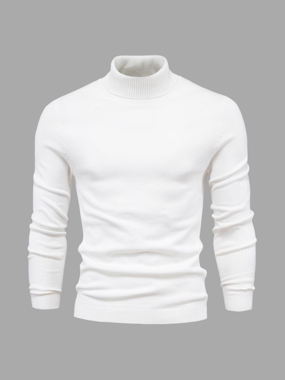 Golf męski Adrien | Elegancki krój, bawełna organiczna, czarny 1