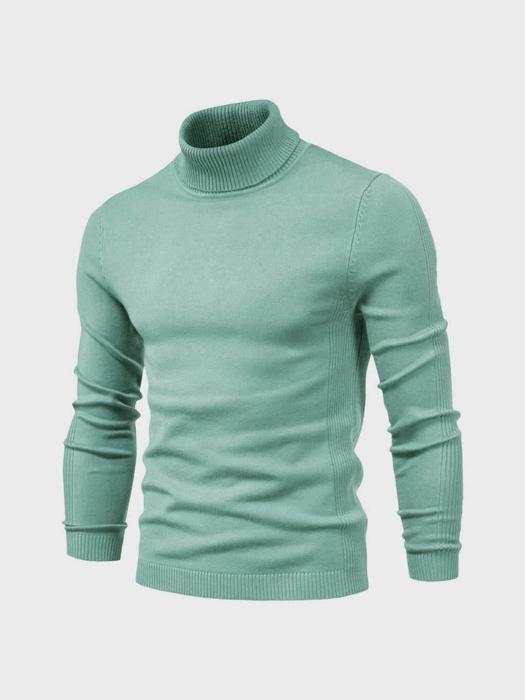 Golf męski Adrien | Elegancki krój, bawełna organiczna, czarny 10