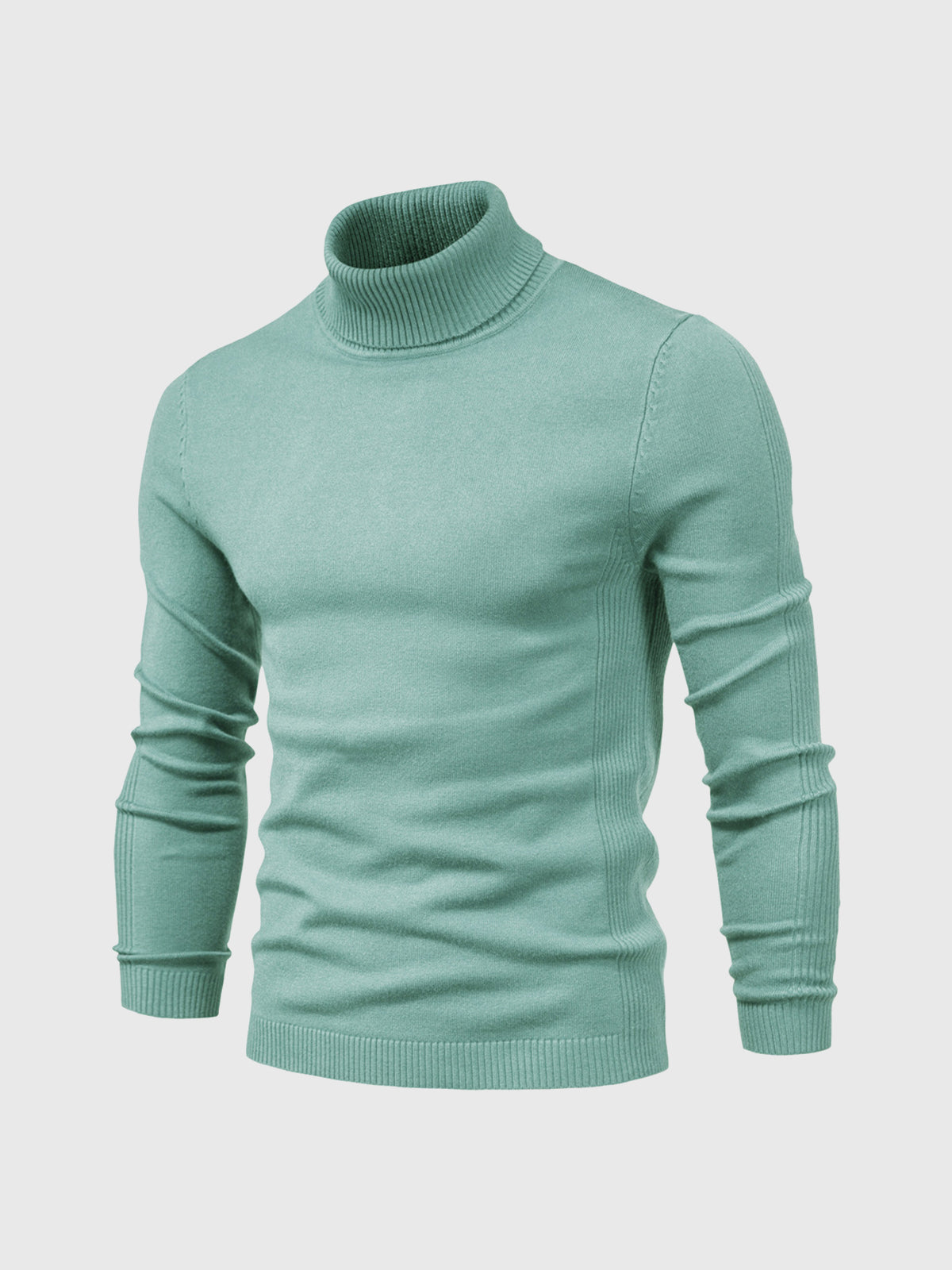 Golf męski Adrien | Elegancki krój, bawełna organiczna, czarny 10