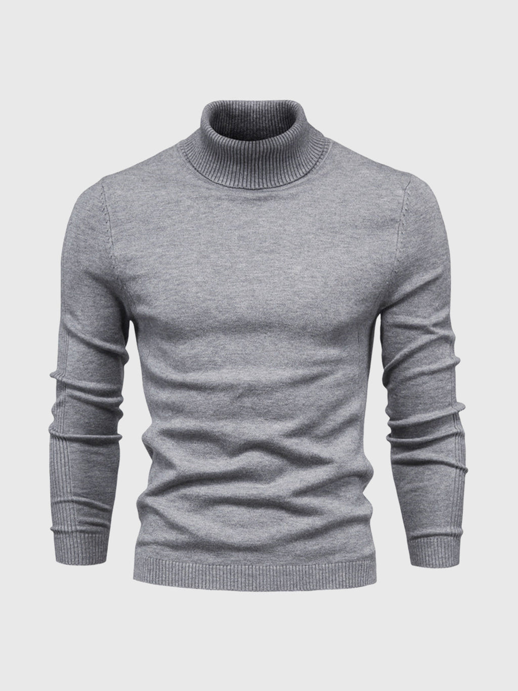 Golf męski Adrien | Elegancki krój, bawełna organiczna, czarny 6