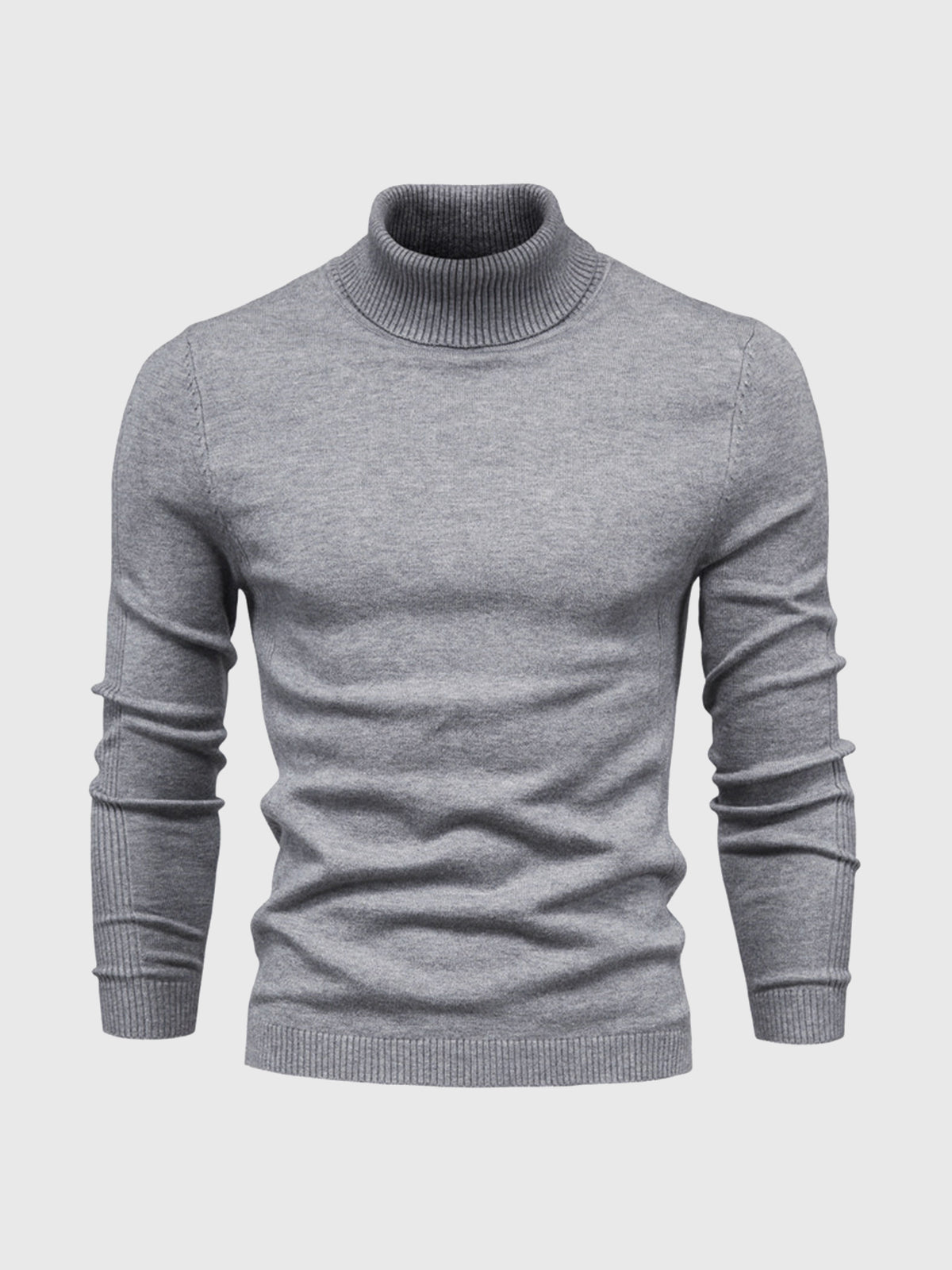Golf męski Adrien | Elegancki krój, bawełna organiczna, czarny 6