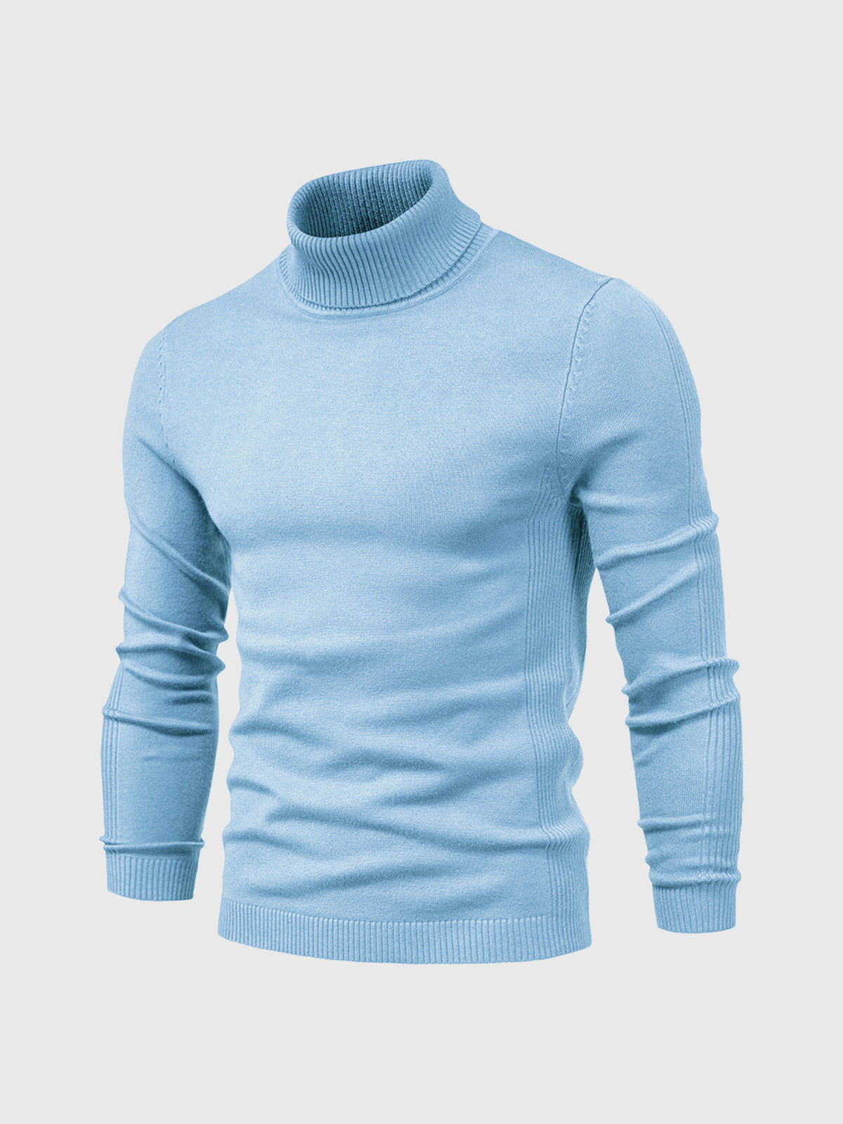 Golf męski Adrien | Elegancki krój, bawełna organiczna, czarny 9