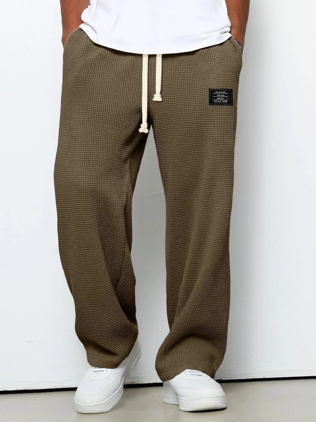 Jogger męski Max | Luźny fason, elastyczny pas, bawełna 1