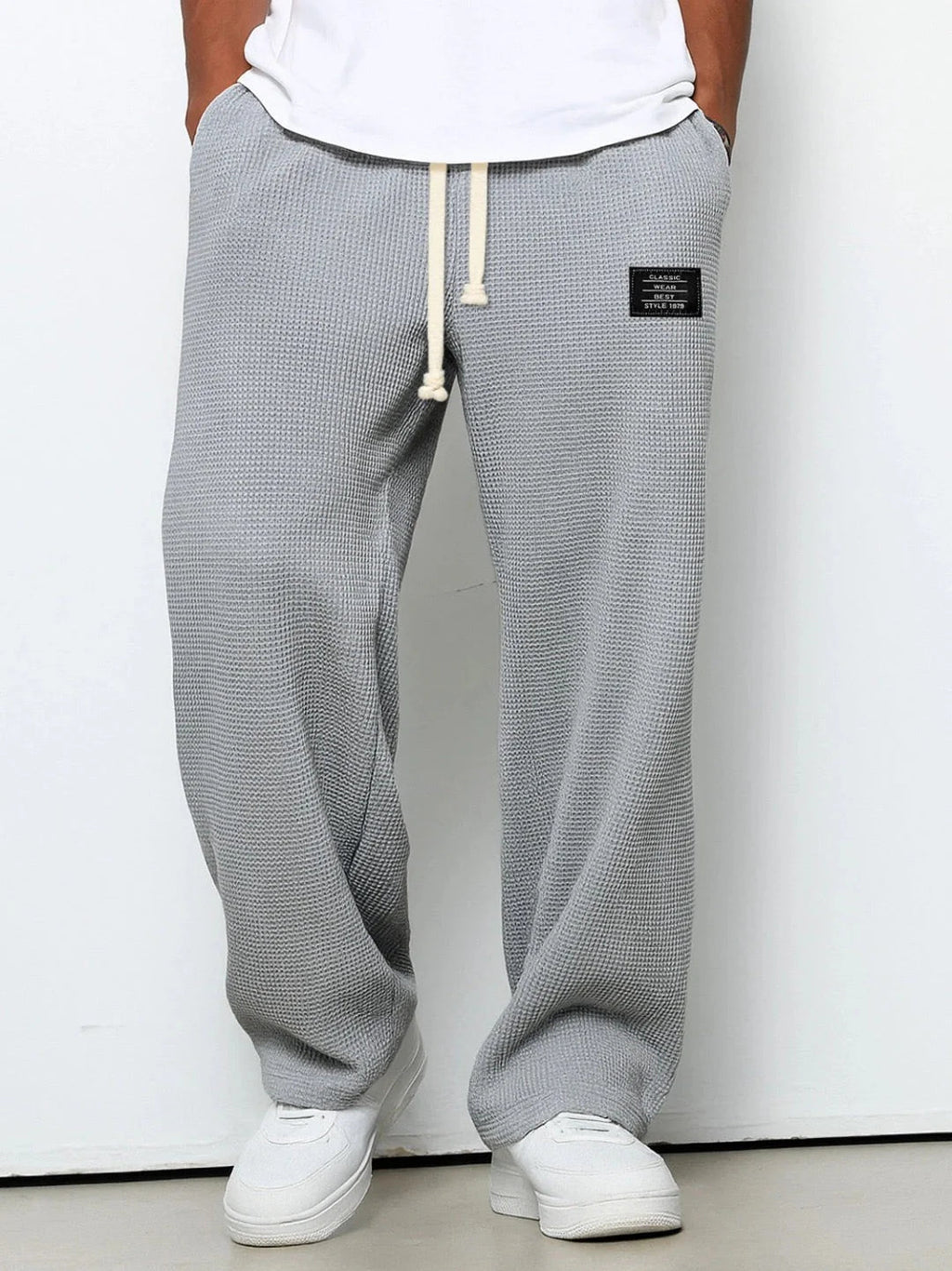 Jogger męski Max | Luźny fason, elastyczny pas, bawełna 3