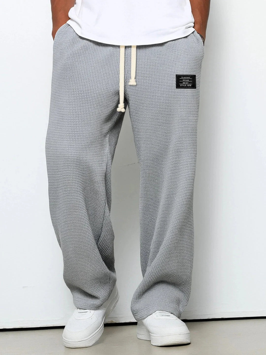 Jogger męski Max | Luźny fason, elastyczny pas, bawełna 3