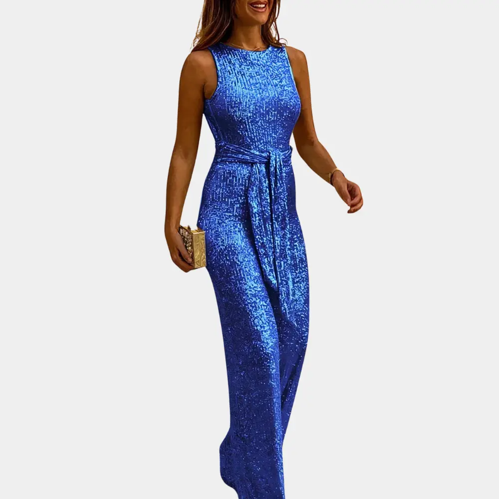 Jumpsuit Lila | Elegancki Krój z Cekinami, Komfortowa Pasform 2