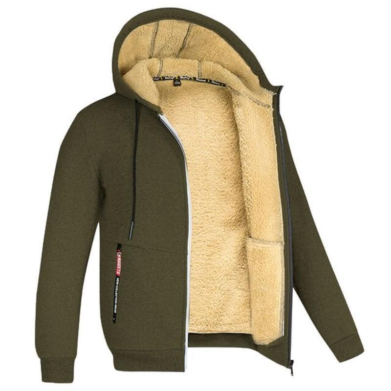 Kardigan Miko Damski | Wysokiej Jakości Wełna Sherpa, Elegancki Design 0