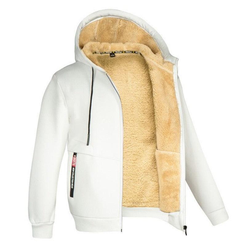 Kardigan Miko Damski | Wysokiej Jakości Wełna Sherpa, Elegancki Design 3