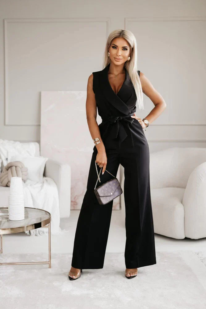 Kombinezon Damski Lila | Elegancki Styl, Idealny na Wesele i Wieczorne Wyjścia 7