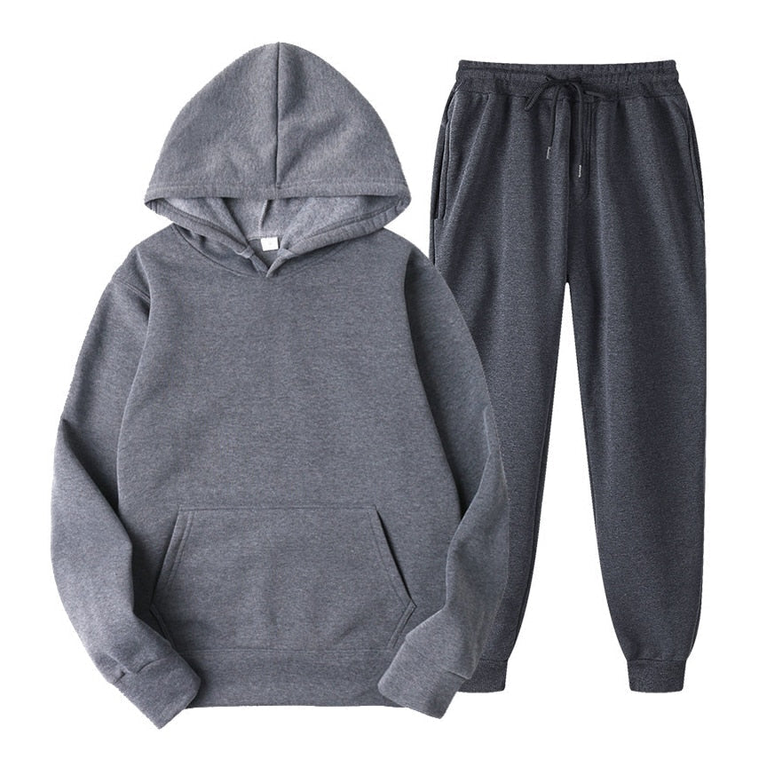 Komplet dresowy Kaja damski | Bluza z kapturem i spodnie jogger, wygodny fason 3