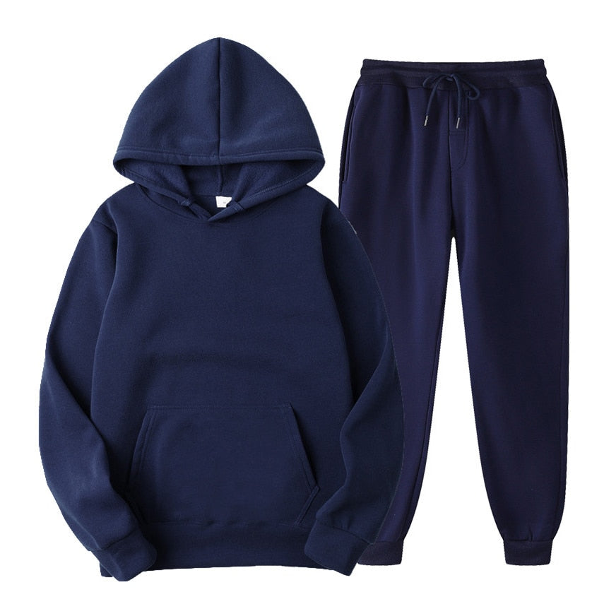 Komplet dresowy Kaja damski | Bluza z kapturem i spodnie jogger, wygodny fason 9