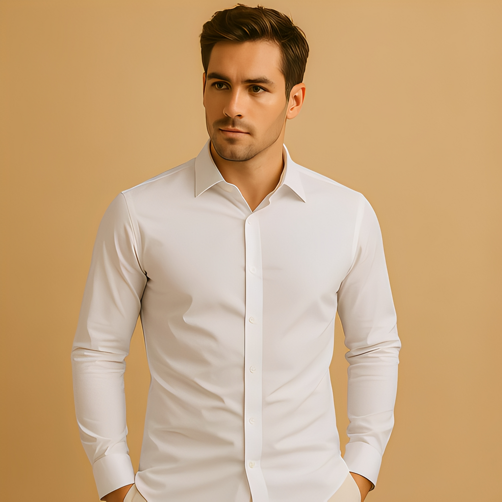 Koszula Alekto męska | Slim Fit, Elegancki Krój z Wysokiej Jakości Tkaniny 0