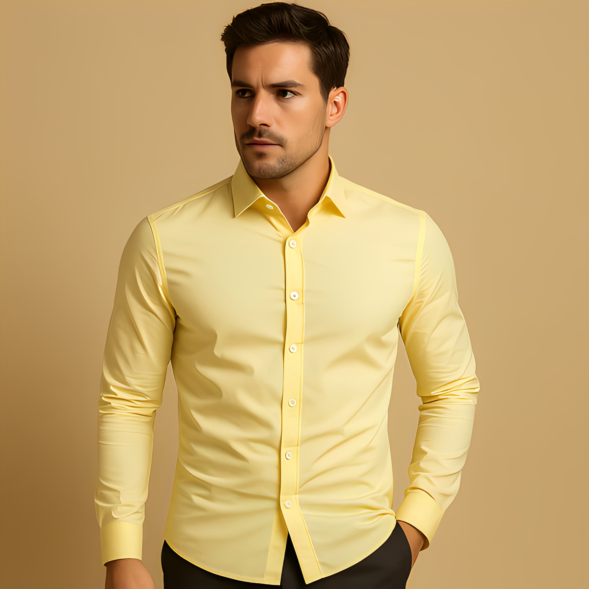 Koszula Alekto męska | Slim Fit, Elegancki Krój z Wysokiej Jakości Tkaniny 1
