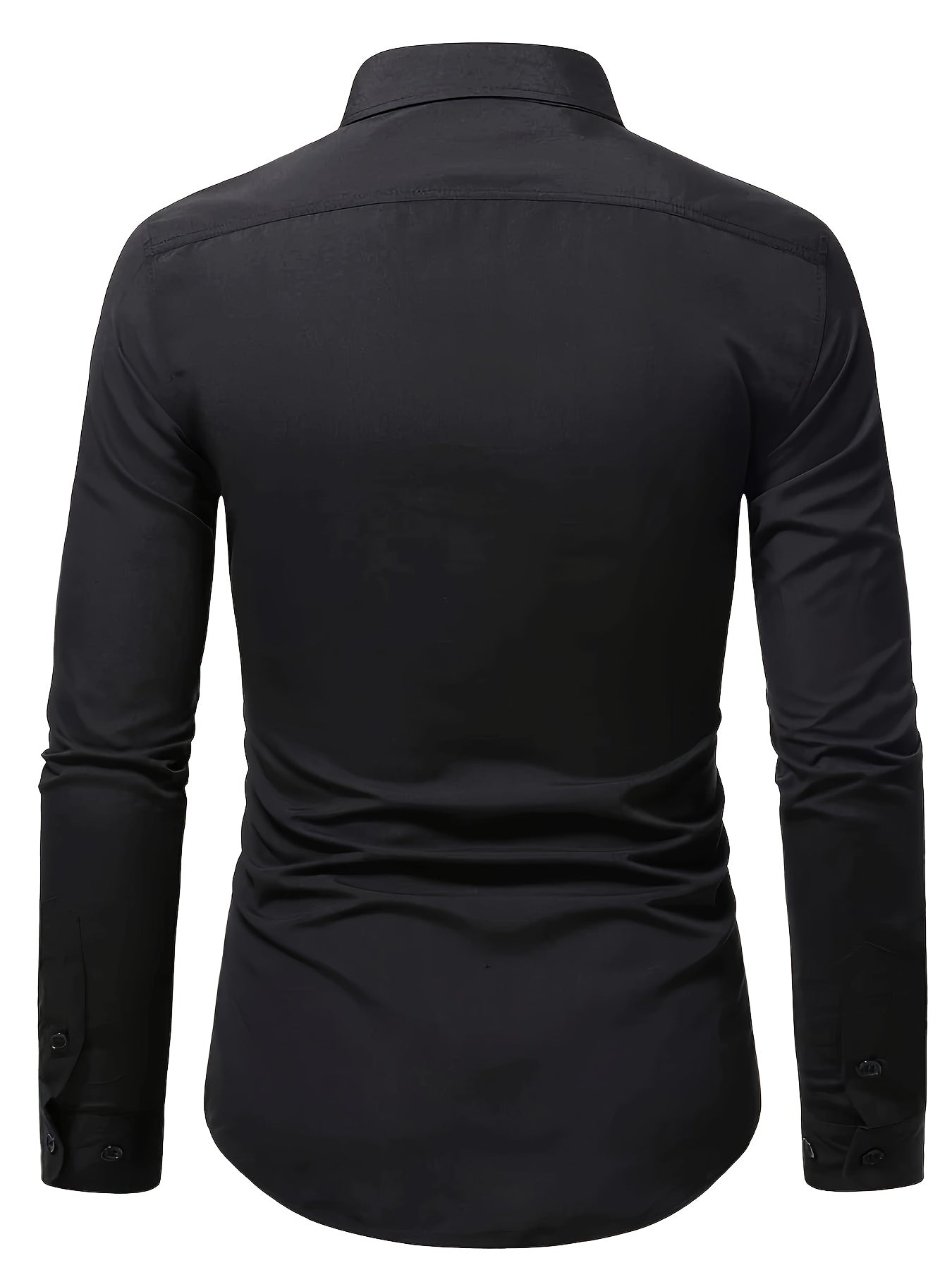 Koszula męska Tomasz | Slim Fit, Długi Rękaw, Wysokiej Jakości Bawełna 6