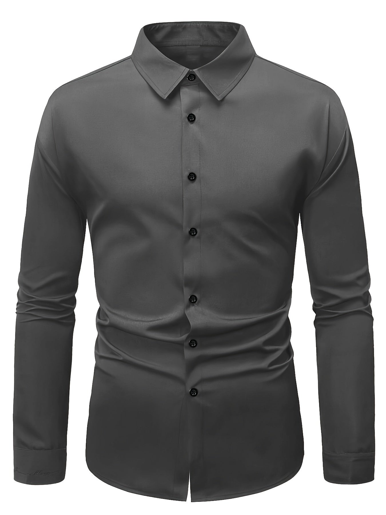 Koszula męska Tomasz | Slim Fit, Długi Rękaw, Wysokiej Jakości Bawełna 7