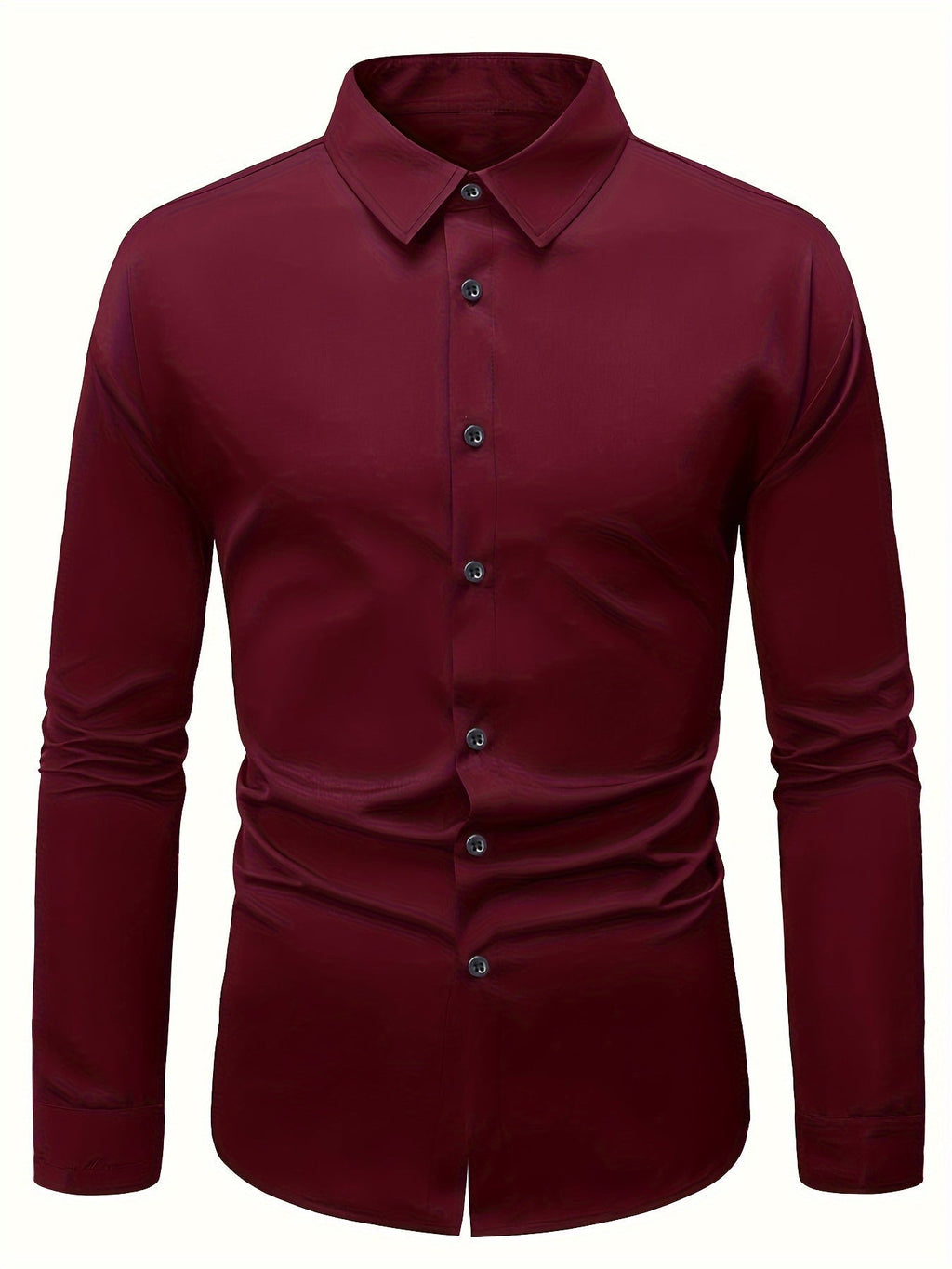 Koszula męska Tomasz | Slim Fit, Długi Rękaw, Wysokiej Jakości Bawełna 8