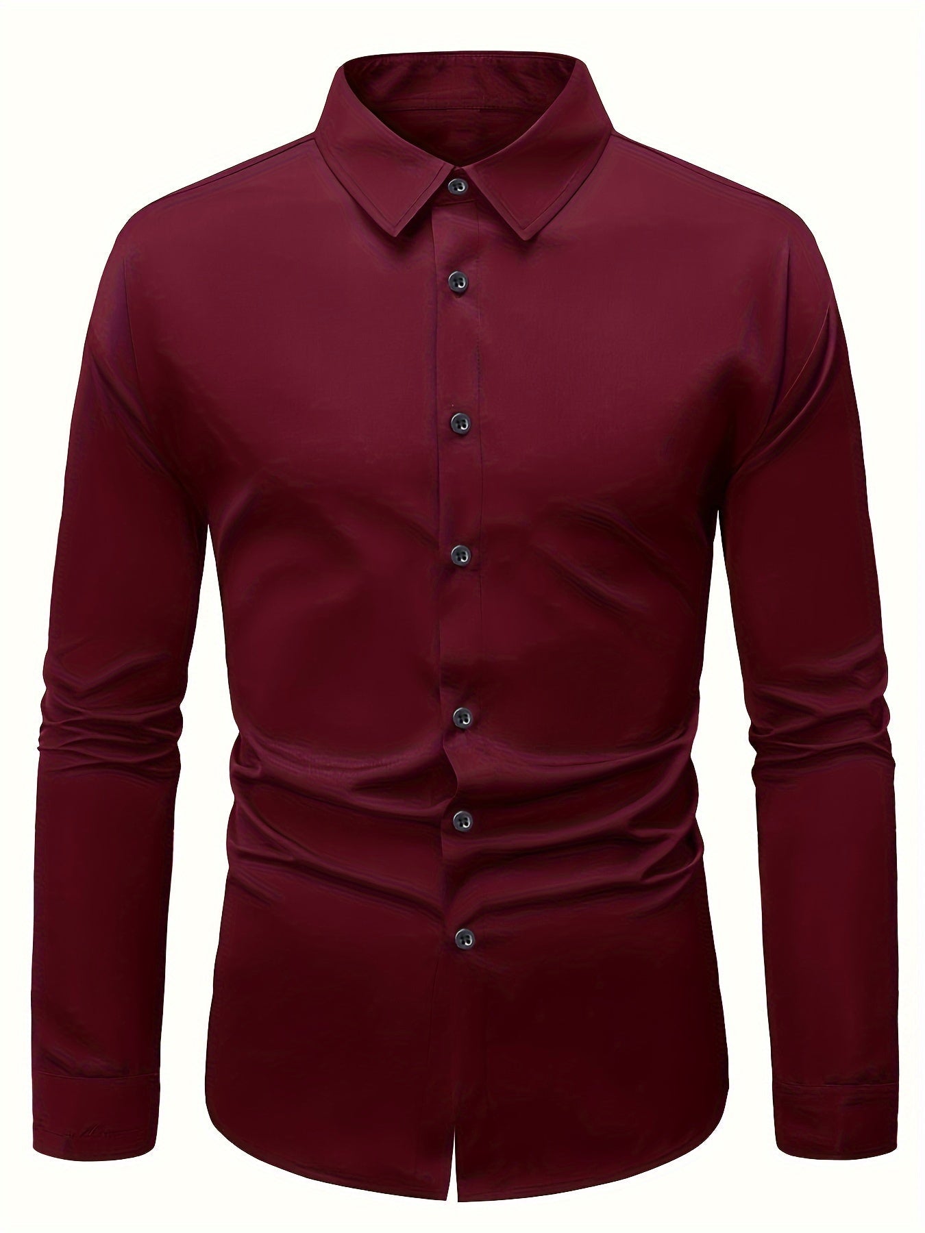 Koszula męska Tomasz | Slim Fit, Długi Rękaw, Wysokiej Jakości Bawełna 8