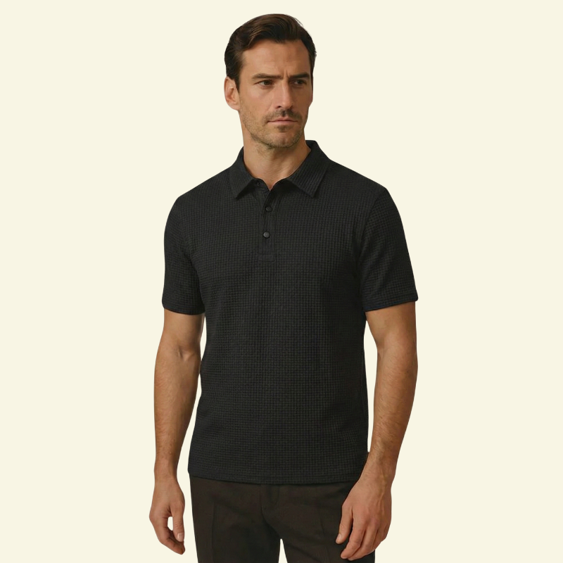 Koszulka polo Ravennor | Premium Mieszanka Tkanin, Teksturowana 2