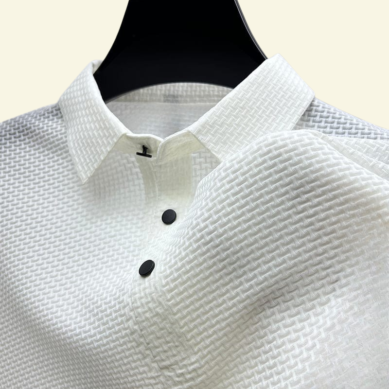Koszulka polo Ravennor | Premium Mieszanka Tkanin, Teksturowana 4